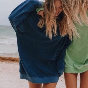 Daily Drills terry hoodie dress